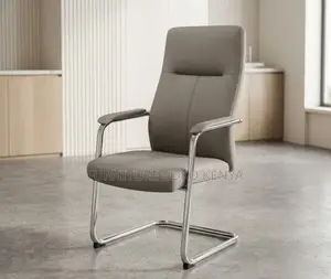 Executive Cantilever Visitor Office Chair - Brown