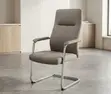 Executive Cantilever Visitor Office Chair - Brown - 1