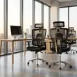 Orthopedic Mesh Office Chair - Black - 3