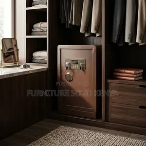 Heavy-Duty Fireproof Office Safe - Digital & Key Lock