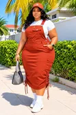 2 Piece Khaki Dress and Top Set - 2