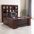 Executive Reception Desk - 2M, Brown - 4