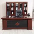 Executive Reception Desk - 2M, Brown - 5