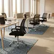 Mid-Back Clerical Mesh Office Chair - 3