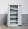 2-Door Metal Storage Cabinet with Locks - 2