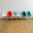 Multi-Colored Plastic Eames-Style Dining Chairs - 5