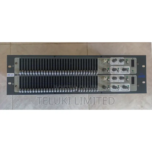 Apex DBQ-Zero Dual 30-Band Graphic Equalizer - 1