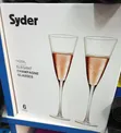Seti ya Vipande 6 vya Champagne Glass vya Premium - 2