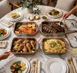 4pcs Misk zdzi za Kutumikia za Chuma cha Kutupwa zenye Vifuniko vya Kioo - 4