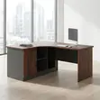 1.4M Curved Executive L-Shaped Office Desk - 4