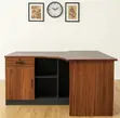 1.4M Curved Executive L-Shaped Office Desk - 5