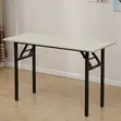 Rectangular Foldable Office & Study Desk - 4