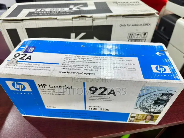 HP 92A Black LaserJet Toner Cartridge (C4092A) - 1