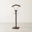 Executive Mahogany Valet Stand / Coat Hanger - 5