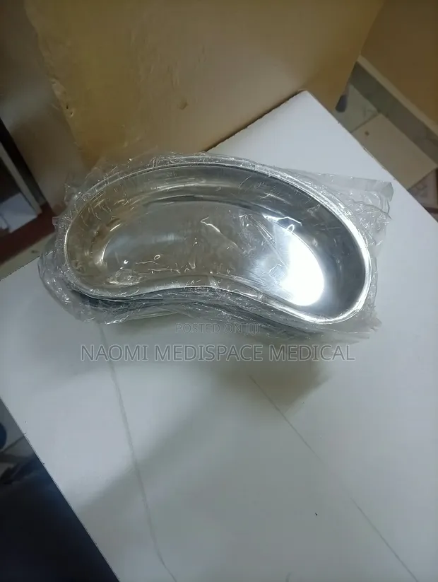Large Stainless Steel Kidney Dish - 1