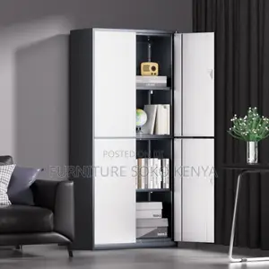 4-Door Metallic Office Cabinet
