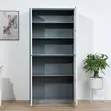 4-Door Metallic Office Cabinet - 3