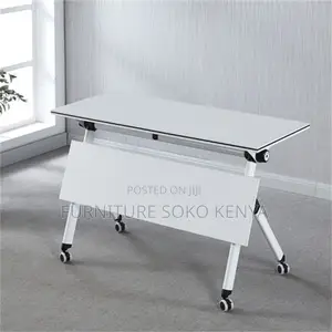 Office Training Table - Flip Top, Movable, Foldable