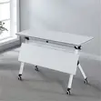 Office Training Table - Flip Top, Movable, Foldable - 1