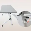 Office Training Table - Flip Top, Movable, Foldable - 2