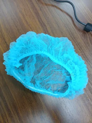 Bluu Hair Nets / Nurse Caps Zinazopumua