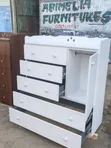 BUILT 5-Drawer Chest of Drawers - White - 3