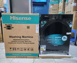 Hisense Mashine ya Kufulia na Kukausha 12/7kg Front Load