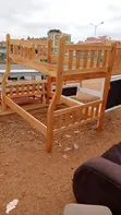 Kitanda cha Bunk cha Ideal - Chini 4x6, Juu 3.5x6 - 2