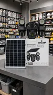 JSOTLAMP Triple-Lens Solar PTZ Security Camera - 2