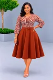 Round Skater Dress - Mpya Kabisa - 3