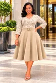 Round Skater Dress - Mpya Kabisa - 4