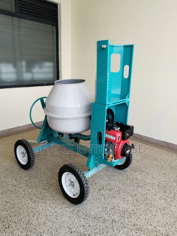 Aico Japan 400L Concrete Mixer - Diesel 7hp - 1