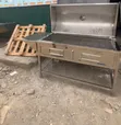 Choma Grill Nzito ya Chuma na Lid Mpya - 1