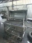 Choma Grill Nzito ya Chuma na Lid Mpya - 2