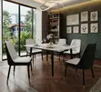 Compact Dinette Space Saving Dining Set - 3