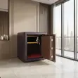 Brand New 28kg Metallic Fireproof Safe with Dial Code - 4