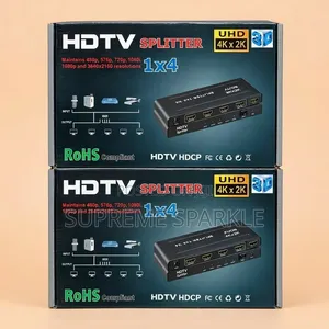 HDMI Splitter 1x4 4K Ultra HD Hub Switch Box