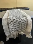 Table Runner (Blue Criss-Cross) - 1
