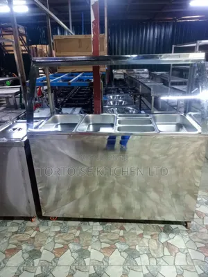 1.5m Stainless Steel Commercial Bain Marie Food Warmer