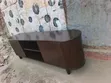 Ideal TV Stand ya Kisasa ya Mbao Nyeusi - 2