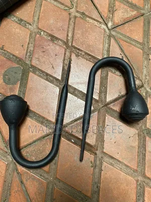 Powder Coated Juakali Curtain Holders (Set of 2)