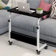 Meza ya Laptop ya Kusimama Inayoweza Kurekebishwa na Magurudumu (60x40cm) - 2
