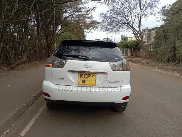 Toyota Harrier 2.4 2010 Nyeupe - 1