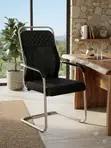 Ergonomic Non-Adjustable Office Guest Chair - 3