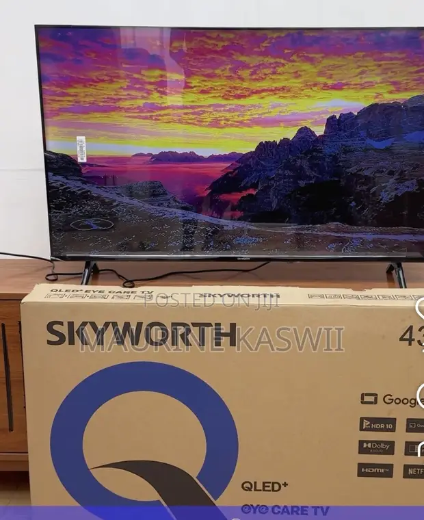 Skyworth 43" QLED Google Smart TV - 1