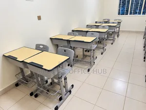 Single Student Desk and Chair Set - Classroom Furniture