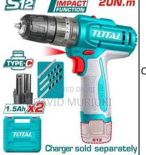 Total Cordless Impact Drill