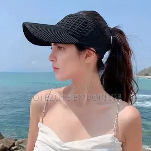 Women's Anti-UV Sun Visor Hat