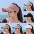 Women's Anti-UV Sun Visor Hat - 2