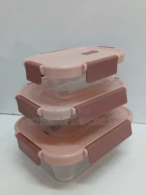 Sanduku la Glass la Vitafunio na Mfuko wa Chakula cha Mchana